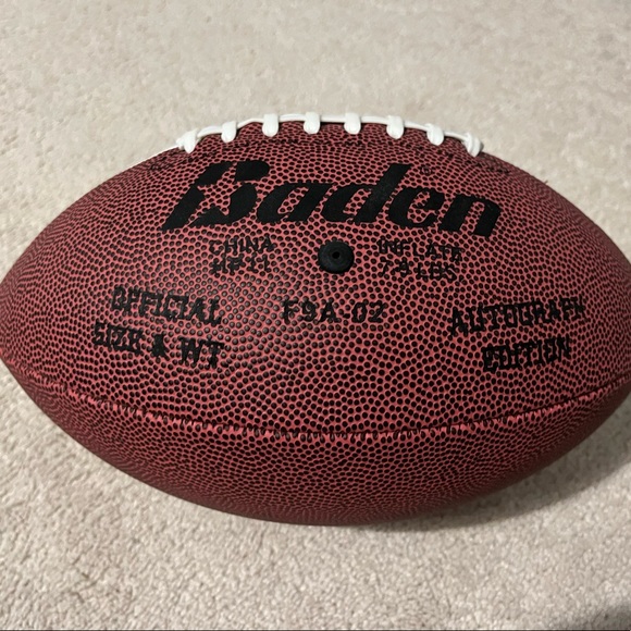 2017 Baden Alabama Crimson Tide National Championship commemorative football. - Picture 3 of 3